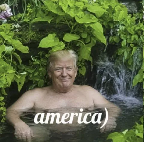 Trump Relaxing in America
