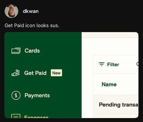 Get Paid Icon Looks Sus