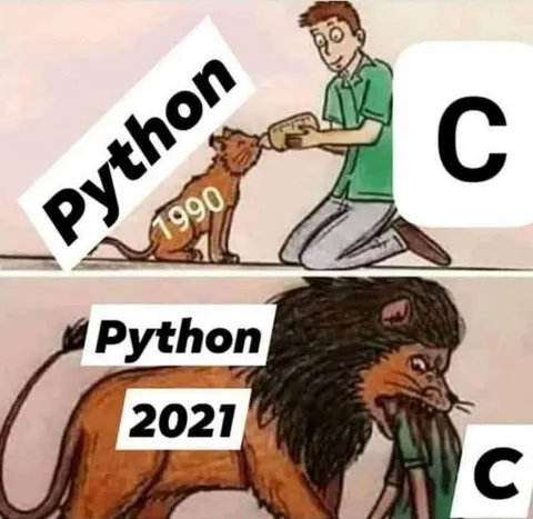 Python Takes Over C