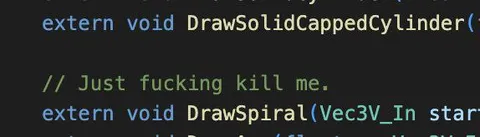 Just Fucking Kill Me Code