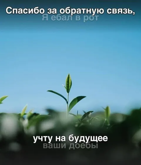 Спасибо за обратную связь