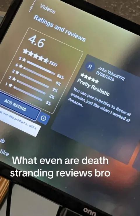 Death Stranding Review Ratings
