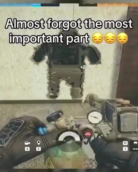 Almost Forgot the Important Part