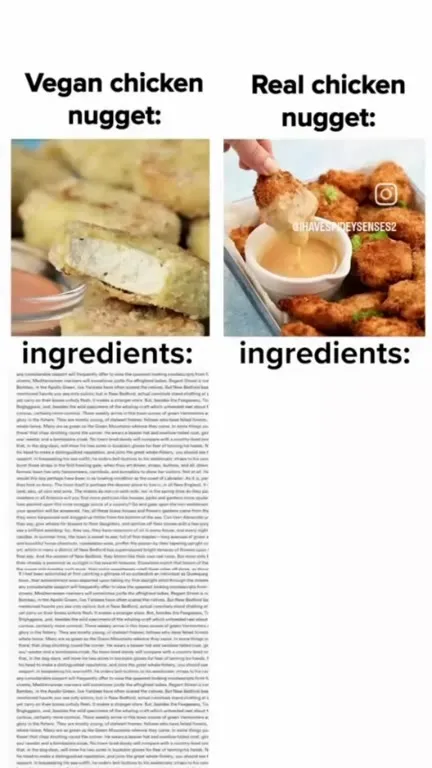 Vegan Nuggets Have Endless Ingredients