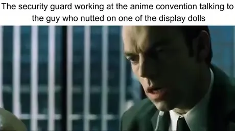 Security Guard Confronts Convention Creep