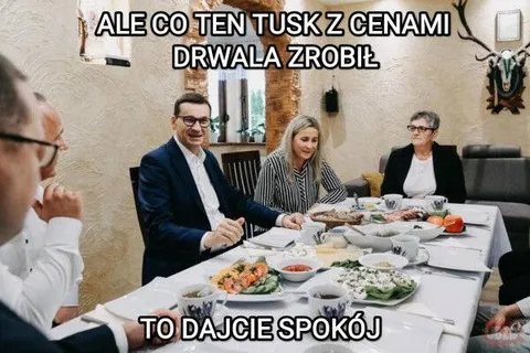 Tusk i ceny drwala