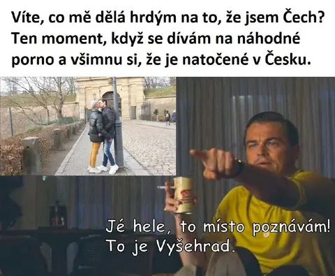 Český porno objev na Vyšehradě