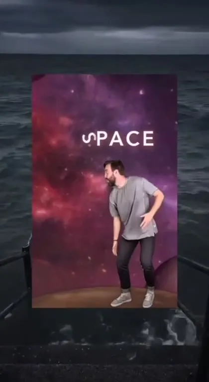 Man Deletes Space One Letter at a Time