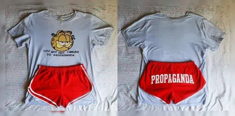 Garfield Propaganda Outfit