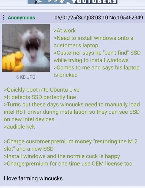 Farming Windows Customers