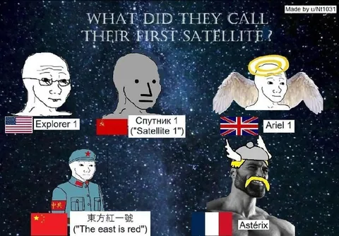 What Did They Call Their First Satellite?