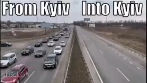 From Kyiv Into Kyiv Traffic