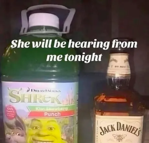 Shrek Punch Meets Jack Daniel's