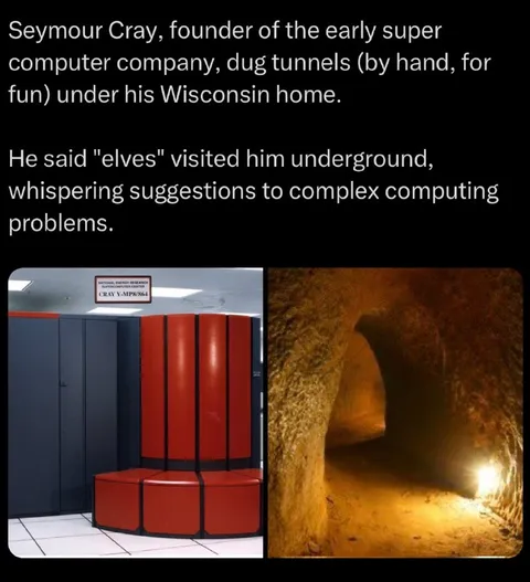 Seymour Cray’s Underground Elves