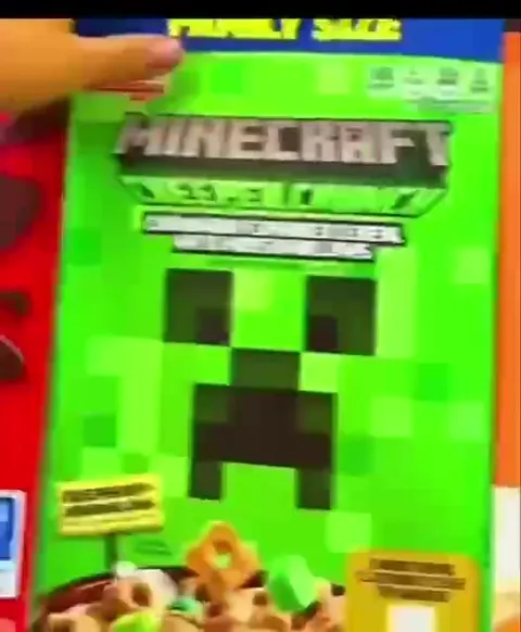 Minecraft Cereal Taste Test