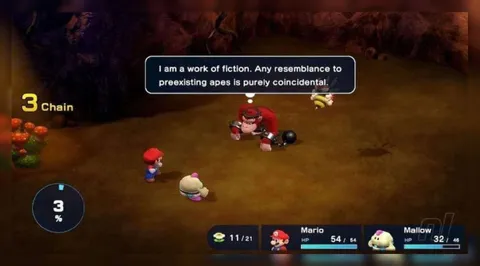 Donkey Kong Fiction Disclaimer