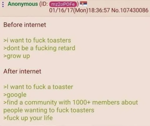 Before and After the Internet