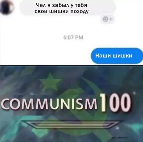 Наши шишки — коммунизм 100