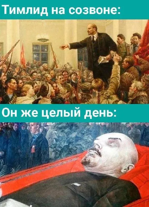Тимлид на созвоне и целый день