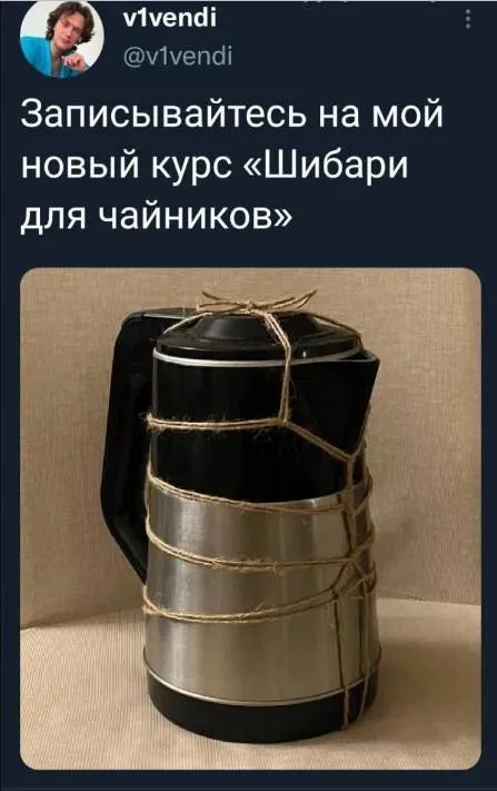 Шибари для чайников