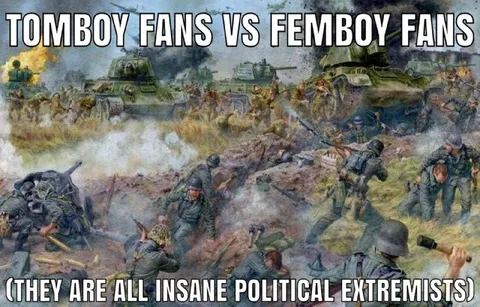Tomboy Fans vs Femboy Fans