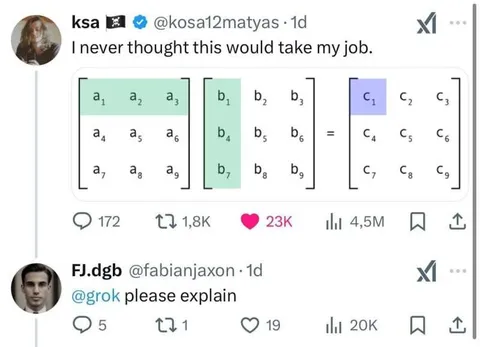 AI Takes the Matrix Job