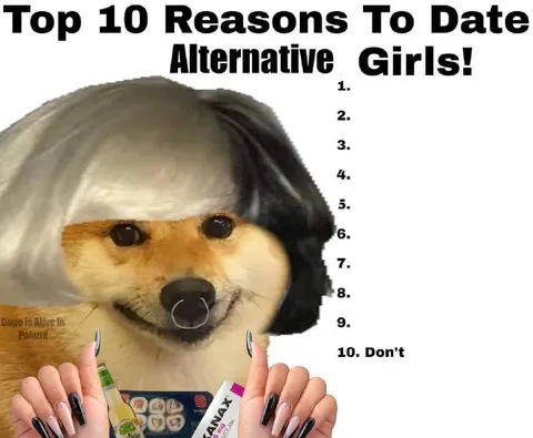 Top 10 Reasons to Date Alternative Girls