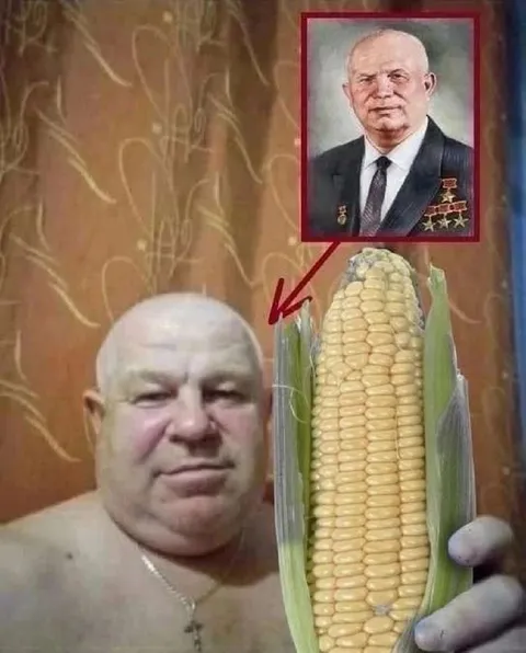 Хрущёв и гигантская кукуруза