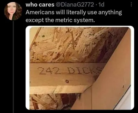 Americans Avoid the Metric System