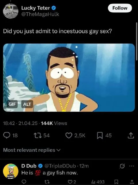 Admitting to Gay Fish Sex