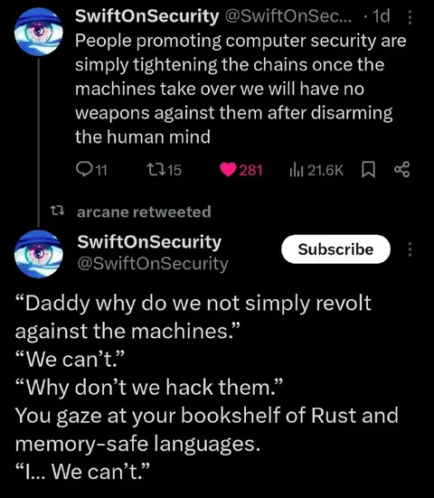 Rust and Memory-Safe Languages