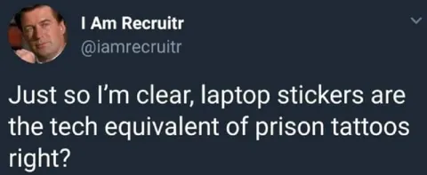 Laptop Stickers Are Prison Tattoos