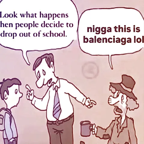 Dropout Wears Balenciaga