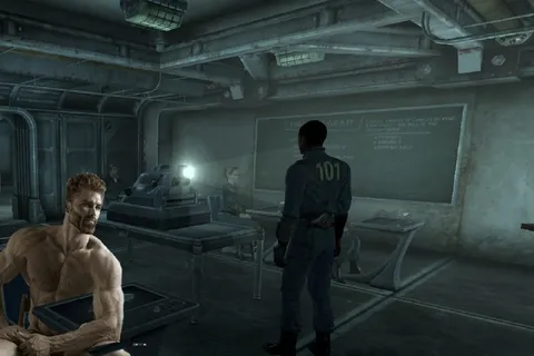 GigaChad in Vault 101 Class
