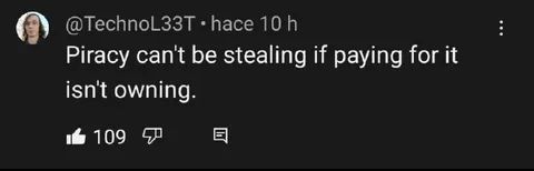 Piracy Isn’t Stealing If You Pay
