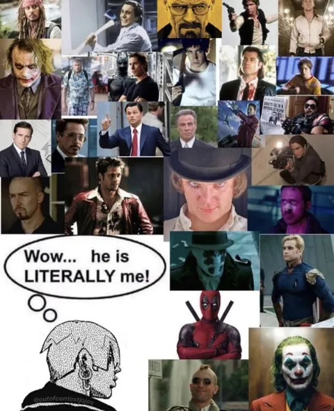 Literally Me Character Collage