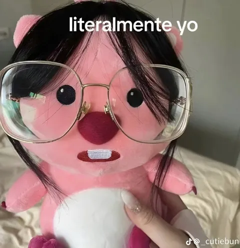 Literalmente yo con gafas