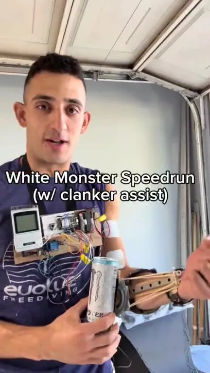 White Monster Speedrun Gone Wrong