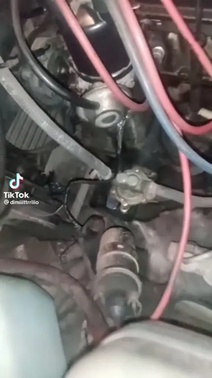 Двигатель задымился зимой