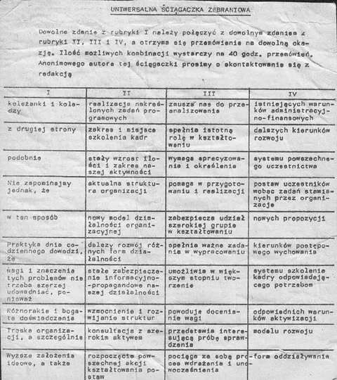 Uniwersalna ściągaczka zebraniowa