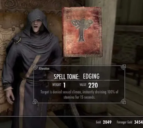 Edging Spell Tome