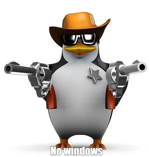 No Windows Penguin