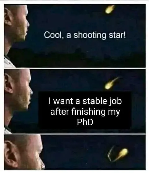 PhD Shooting Star Wish