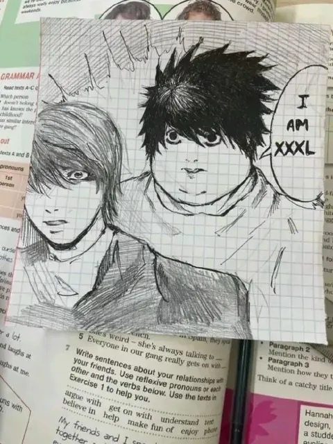 I Am XXXL Anime Drawing