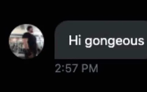 Hi gorgeous message