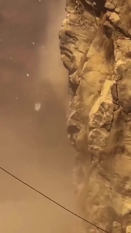 Excavator Tries to Cartwheel