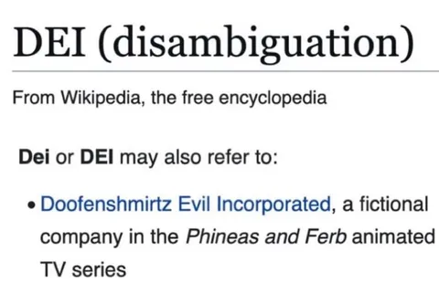DEI Means Doofenshmirtz Evil Incorporated