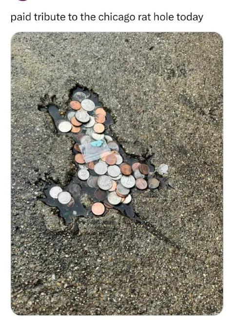 Paid Tribute to the Chicago Rat Hole