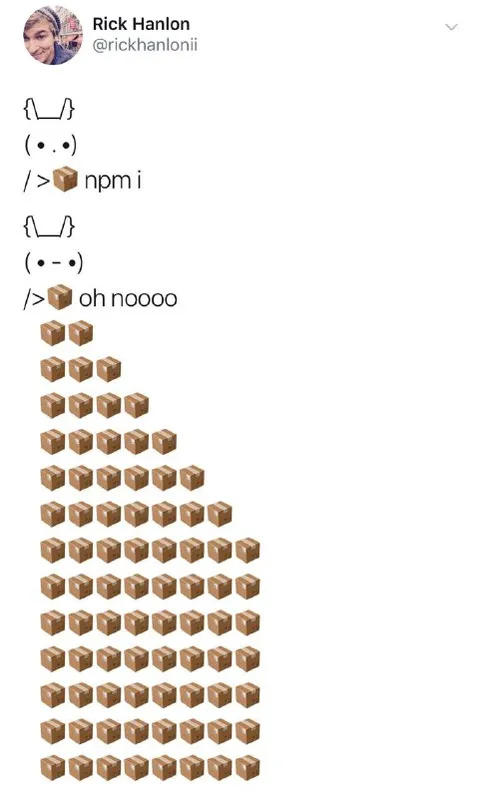 npm install goes wrong