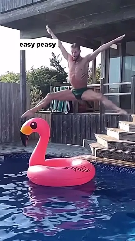 Easy Peasy Pool Jump